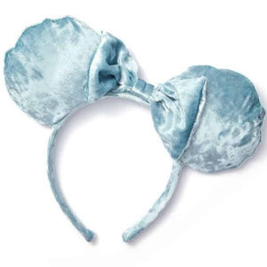 Disney Minnie Mouse Velvet Headband - Blue